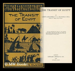 Item #10113 The Transit of Egypt. Percival George Elgood
