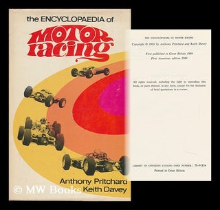 Item #104228 The Encyclopaedia of Motor Racing; Compiled by Anthony Pritchard and Keith Davey....