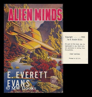 Item #106065 Alien Minds. E. Everett Evans, Edward Everett