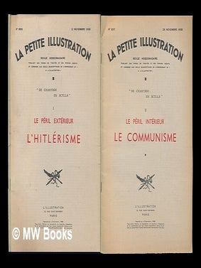 Item #106670 "De Charybde En Scylla" I. Le Peril Exterieur, L'Hitlerisme & II. Le Peril...