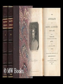 Item #108537 The Inferno of Dante Alighieri with a Translation in English Blank Verse, Notes, and...