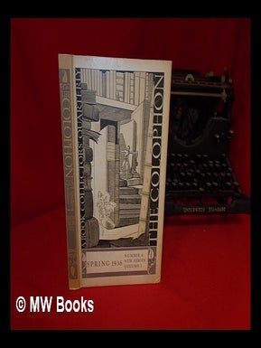 Item #110083 The Colophon, New Series - Summer 1936, Volume I, New Series, Number 4. Elmer Adler