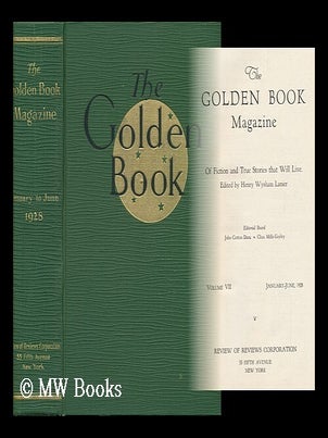 Item #117949 Golden Book Magazine, Volume VII, January - June 1928. Henry Wysham Lanier, Ed.0