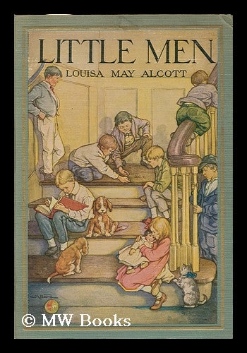 Item #122344 Little Men; Life At Plumfield with Jo's Boys. Louisa May Alcott, Clara M. Burd, Ill.