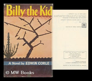 Item #122546 Billy the Kid. Edwin Corle