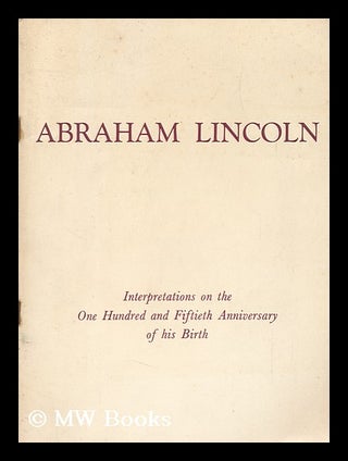 Item #127441 Abraham Lincoln, 12 February 1809-15 April 1865. United States Information Service