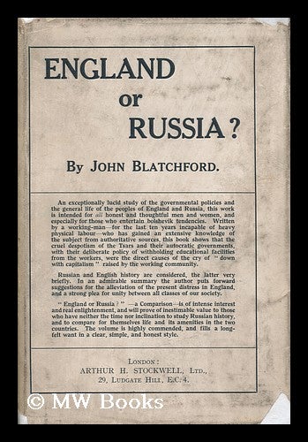 Item #138202 England or Russia? / by John Blatchford. John Blatchford.