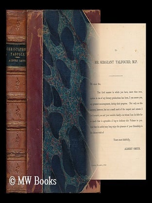 Item #138577 The Struggles and Adventures of Christopher Tadpole At Home and Abroad / by Albert...