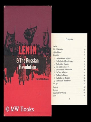 Lenin and the Russian Revolution. Harold Shukman.