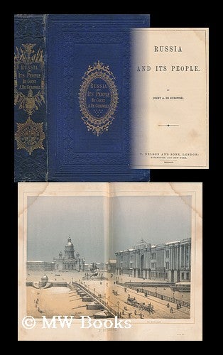 Item #141042 Russia and its People / by A. De Gurowski. Adam G. De Gurowski, Count.