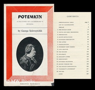Item #146541 Potemkin : a Picture of Catherine's Russia / by George Soloveytchik. George...