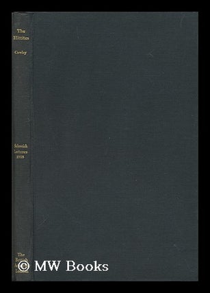 Item #148432 The Hittites / by A. E. Cowley. A. E. Cowley, Arthur Ernest