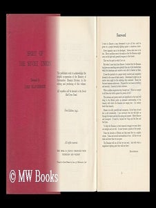Item #150887 Spirit of the Soviet Union : Anti-Nazi Cartoons and Posters. Foreword, Lord...