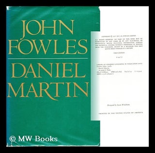 Item #154006 Daniel Martin. John Fowles
