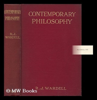 Item #159206 Contemporary Philosophy. Robert John Wardell