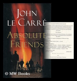 Item #159904 Absolute Friends / John Le Carre. John Le Carre, 1931