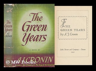 Item #160023 The Green Years. Archibald Joseph Cronin