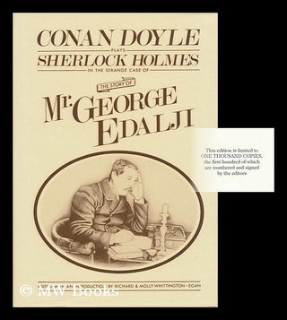 Item #161642 Story of Mr. George Edalji / by Arthur Conan Doyle ; Edited, with an Introduction,...