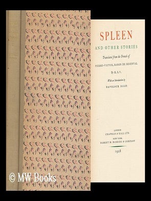 Item #162668 Spleen and Other Stories, Translated from the French of Pierre-Victor, Baron De...