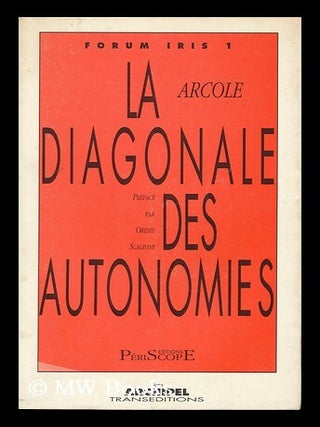 Item #163017 La Diagonale Des Autonomies. Arcole, Paris