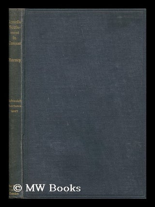 Item #163352 Israel's Settlement in Canaan : the Biblical Tradition and its Historical Background...