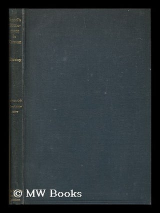 Item #163354 Israel's Settlement in Canaan : the Biblical Tradition and its Historical Background...