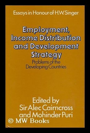 Item #16576 Employment, Income Distribution and Development Strategy : Problems of the Developing...