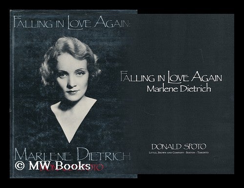 Item #166833 Falling in love again, Marlene Dietrich / Donald Spoto. Donald Spoto, 1941-.