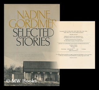 Item #168173 Selected stories / Nadine Gordimer. Nadine Gordimer