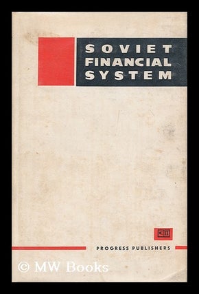 Item #170400 Soviet financial system. Moscow Financial Institute