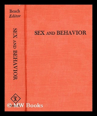 Item #174312 Sex and behavior. Frank A. Beach