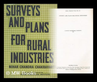 Item #177860 Surveys and plans for rural industries. Nihar Chandra Chakravarti