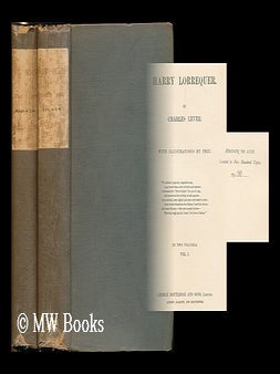 Item #182728 Harry Lorrequer / by Charles Lever ; with illustrations by Phiz [complete in 2...