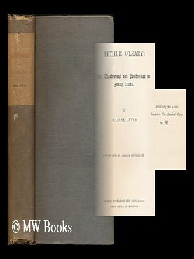 Item #182730 Arthur O'Leary : his wanderings and ponderings in many lands / by Charles Lever ;...