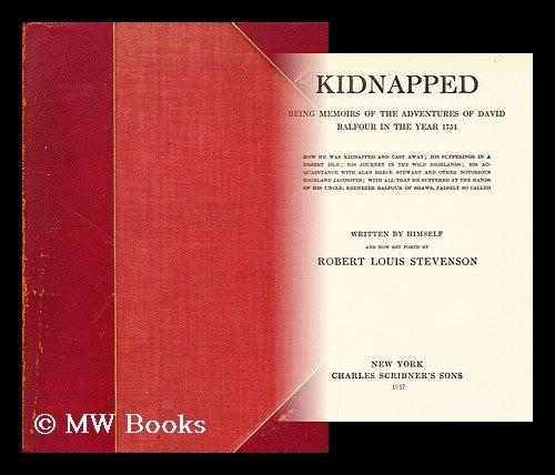 Item #186644 Kidnapped : the adventures of David Balfour. Robert Louis Stevenson, N. C. Wyeth.