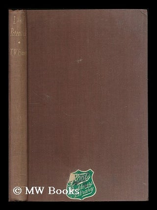 Item #187279 Land potential / by T. W. Evans. Thomas Watkins Evans, b. 1906