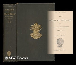 Item #187504 Third annual report of the Bureau of Ethnology to the Secretary of the Smithsonian...