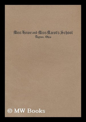 Item #187628 Miss Howe and Miss Marots school 1908-1909. Anonymous