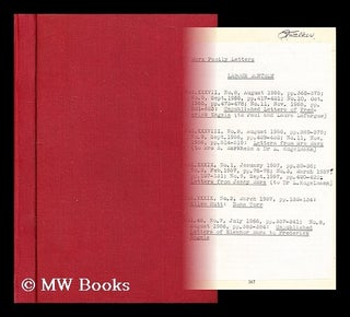 Item #188978 Marx Family Letters. Karl Marx
