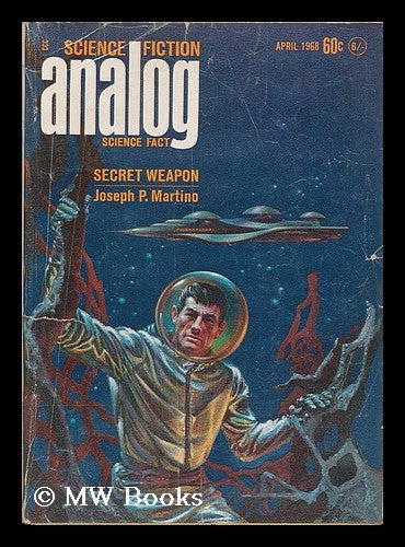 Item #191738 Is everybody happy? / Christopher Flint [in] Analog : science fact - science fiction ; vol. 81, no. 2, April 1968. Christopher Anvil, i. e. Harry Christopher Crosby pseud.
