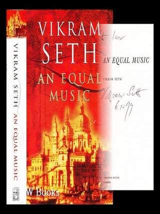 Item #193625 An equal music / Vikram Seth. Vikram Seth