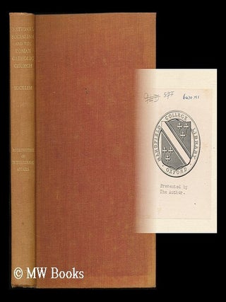 Item #193923 National socialism and the Roman Catholic Church : being an account of the conflict...