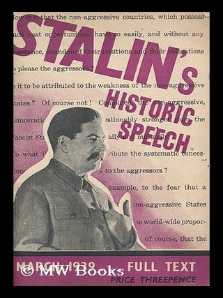 Item #194612 Report on the work of the Central Committee to the eighteenth Congress of the...