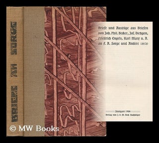 Item #195669 Briefe und Auszuge aus Briefen von Joh. Phil. Becker, Jos. Dietzgen, Friedrich...