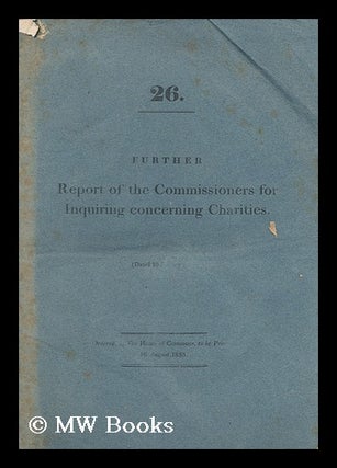 Item #195861 26. Further report of the commissioners appointed in pursuance of an act of...