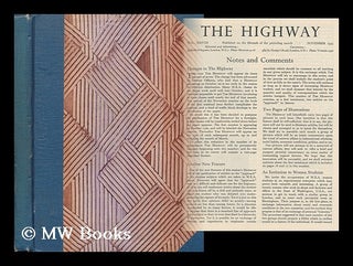 Item #197254 The Highway; [Periodical magazine]. G. D. H. Cole, Reginald A. Reynolds, George...