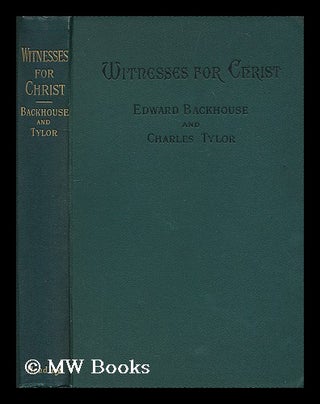 Item #197609 Witnesses for Christ and memorials of church life from the 4th to the 13th century /...