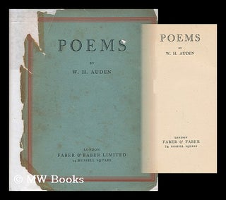 Item #203598 Poems / by W. H. Auden. W. H. Auden, Wystan Hugh