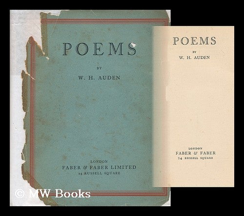 Item #203598 Poems / by W. H. Auden. W. H. Auden, Wystan Hugh.