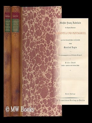 Item #208302 Gargantua und Pantagruel / Meister Franz Rabelais, aus dem Franzosischen verdeutscht...